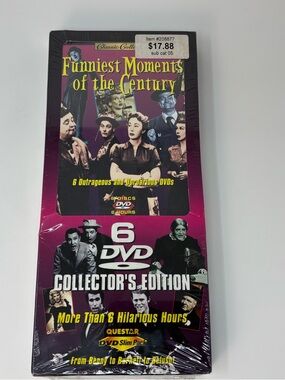 Reader’s Digest‎ Funniest Moments Of The Century 6 DVD Collectors Edition New